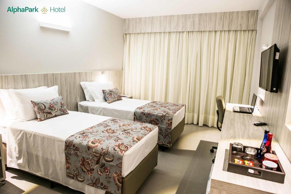 Alphapark Hotel Goiânia Exterior foto